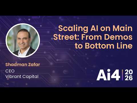 Scaling AI on Main Street: From Demos to Bottom Line With Vibrant Capital — Ai4