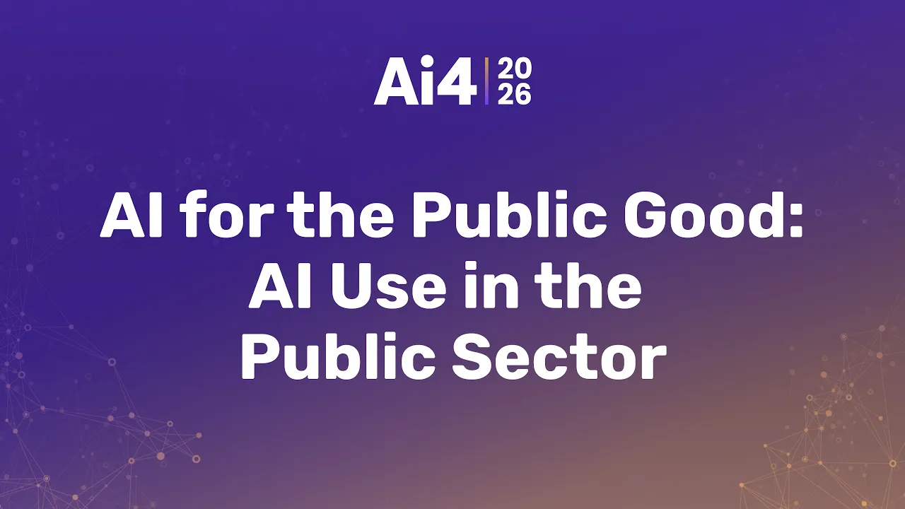 AI for the Public Good: AI Use in the Public Sector — Ai4