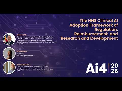 The HHS Clinical AI Adoption Framework of Regulation, Reimbursement, and Research and Development — Ai4
