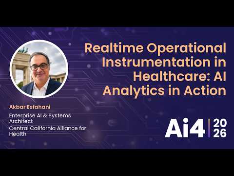 Realtime Operational Instrumentation in Healthcare: AI Analytics in Action — Ai4