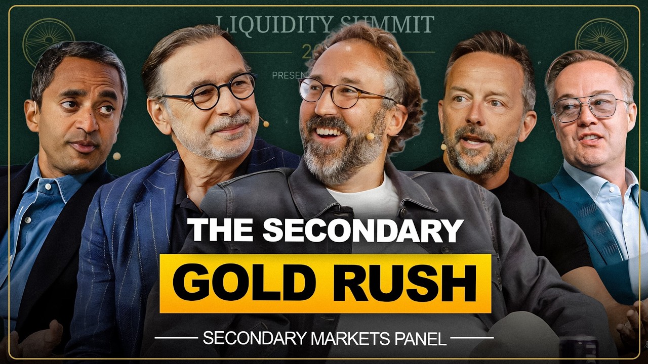 Why Secondary Markets Are Eating the IPO | All-In Liquidity Secondary Markets Panel — All-In Podcast