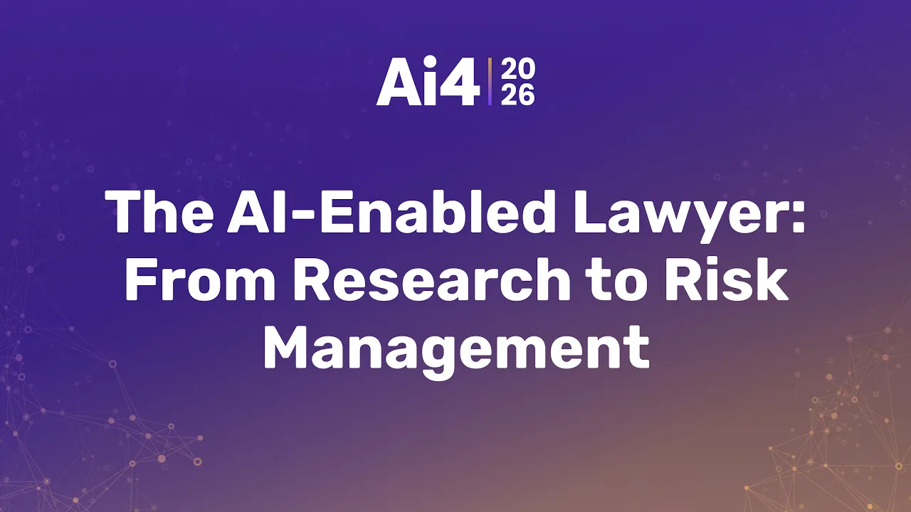 The AI-Enabled Lawyer: From Research to Risk Management — Ai4