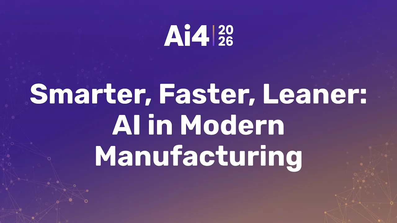 Smarter, Faster, Leaner: AI in Modern Manufacturing — Ai4