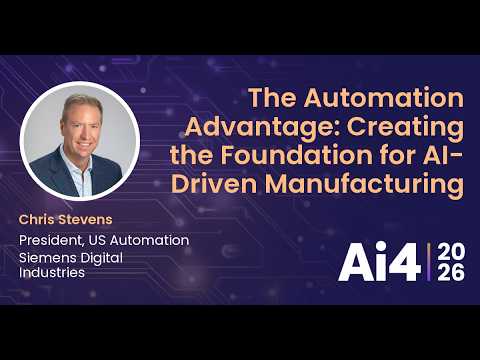 The Automation Advantage: Creating the Foundation for AI-Driven Manufacturing with Siemens  Digital — Ai4