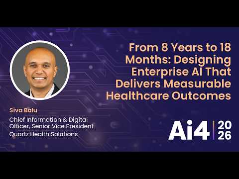 From 8 Years to 18 Months: Designing Enterprise AI That Delivers Measurable Healthcare Outcomes — Ai4