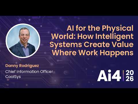 AI for the Physical World: How Intelligent Systems Create Value Where Work Happens With CoolSys — Ai4