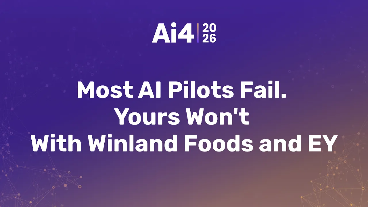 Most AI Pilots Fail. Yours Won't With Winland Foods and EY — Ai4