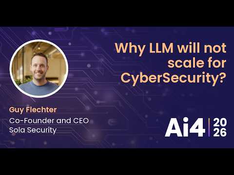Why LLM will not scale for CyberSecurity? With Sola Security — Ai4