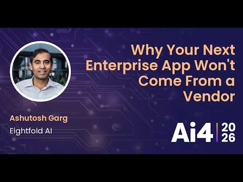 Why Your Next Enterprise App Won't Come From a Vendor With Eightfold AI — Ai4