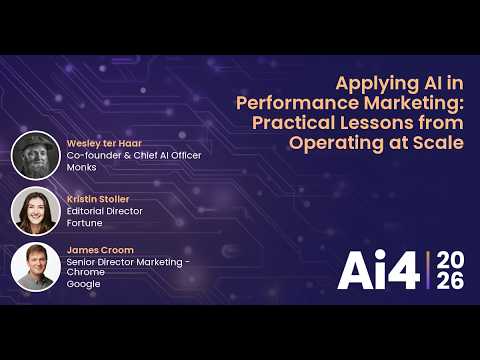 Applying AI in Performance Marketing: Practical Lessons from Operating at Scale — Ai4