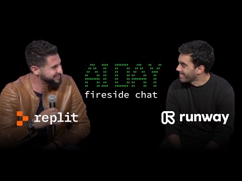 Fireside chat—Cristóbal Valenzuela (Runway CEO) + Michele Catasta (Replit VP of AI) | Stripe AI Day — Stripe