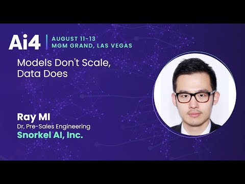 Models Don't Scale, Data Does With Snorkel AI — Ai4