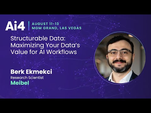 Structurable Data: Maximizing Your Data’s Value for AI Workflows With Meibel — Ai4