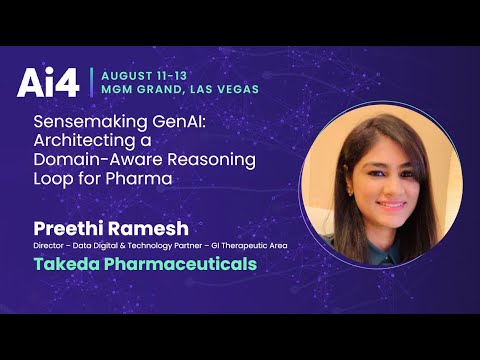 Sensemaking GenAI: Architecting a Domain-Aware Reasoning Loop for Pharma With Takeda Pharmaceuticals — Ai4
