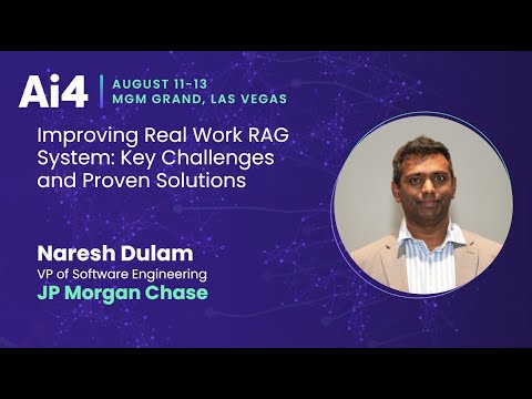 Improving Real Work RAG System: Key Challenges and Proven Solutions Wiith JP Morgan Chase — Ai4