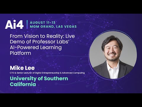 From Vision to Reality: Live Demo of Professor Labs’ AI-Powered Learning Platform With USC — Ai4