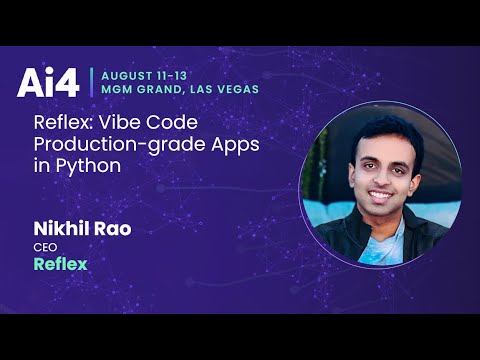Reflex: Vibe Code Production-grade Apps in Python With Reflex — Ai4