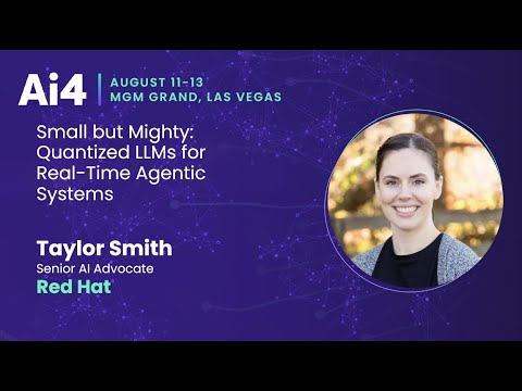 Small but Mighty: Quantized LLMs for Real-Time Agentic Systems With Red Hat — Ai4