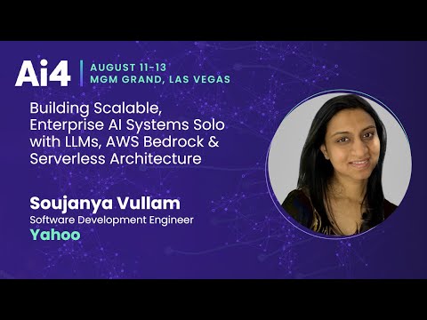 Building Scalable Enterprise AI Systems Solo, LLMs, AWS Bedrock & Serverless Architecture With Yahoo — Ai4