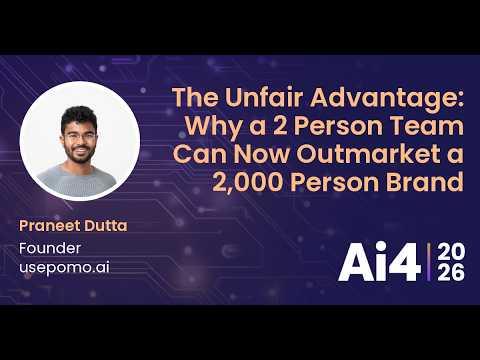 The Unfair Advantage: Why a 2 Person Team Can Now Outmarket a 2,000 Person Brand With Usepomo AI — Ai4
