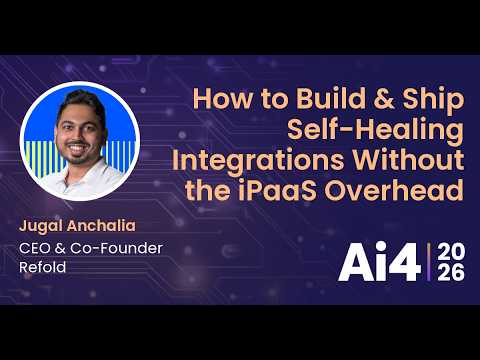How to Build & Ship Self-Healing Integrations Without the iPaaS Overhead With Refold — Ai4