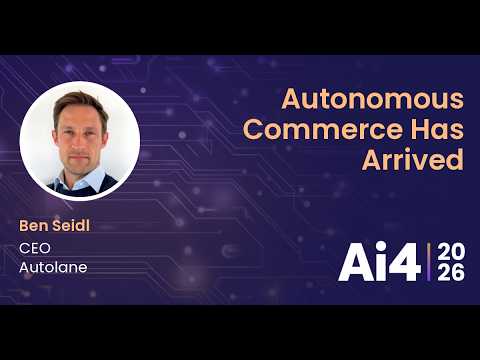 Autonomous Commerce Has Arrived With Autolane — Ai4