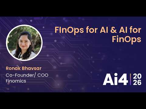 FInOps for AI & AI for FinOps With Finomics — Ai4