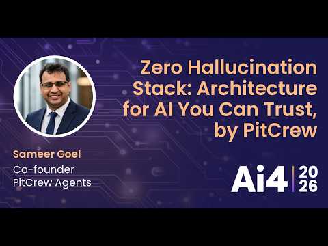 Zero Hallucination Stack: Architecture for AI You Can Trust With PitCrew Agents — Ai4
