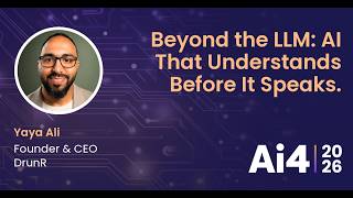 Beyond the LLM: AI That Understands Before It Speaks With DrunR — Ai4