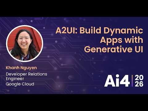A2UI: Build Dynamic Apps with Generative UI With Google Cloud — Ai4