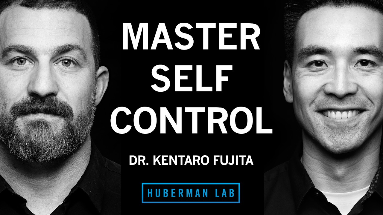 Master Self Control & Overcome Procrastination | Dr. Kentaro Fujita — Andrew Huberman