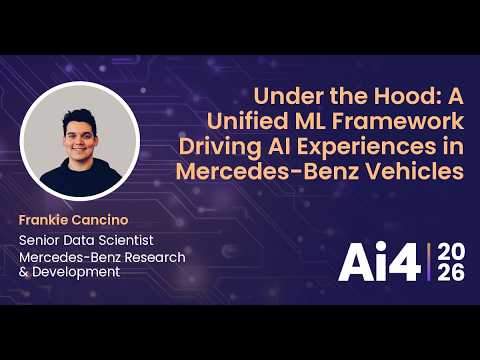 Under the Hood: A Unified ML Framework Driving AI Experiences in Mercedes-Benz Vehicles — Ai4