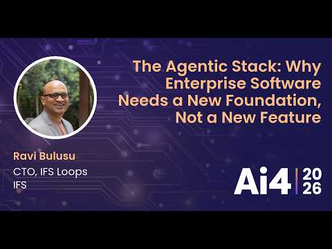 The Agentic Stack: Why Enterprise Software Needs a New Foundation, Not a New Feature With IFS Loops — Ai4