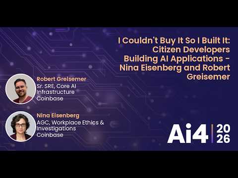 I Couldn't Buy It So I Built It: Citizen Developers Building AI Applications with Coinbase — Ai4