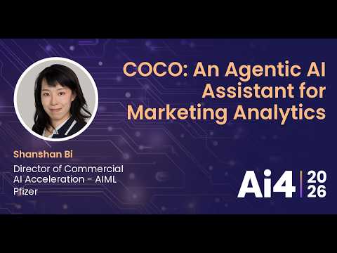 COCO: An Agentic AI Assistant for Marketing Analytics With Pfizer — Ai4