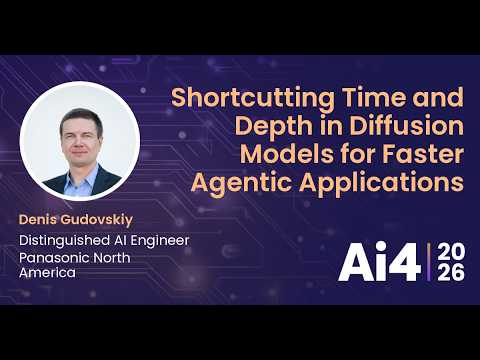 Shortcutting Time and Depth in Diffusion Models for Faster Agentic Applications with Panasonic — Ai4