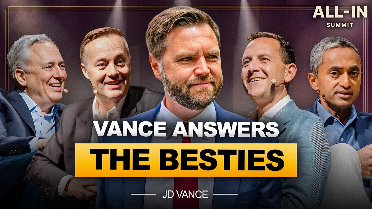 JD Vance on AI, Entitlement Fraud, Iran War, Israel, H-1B Abuse & the Midterms — All-In Podcast