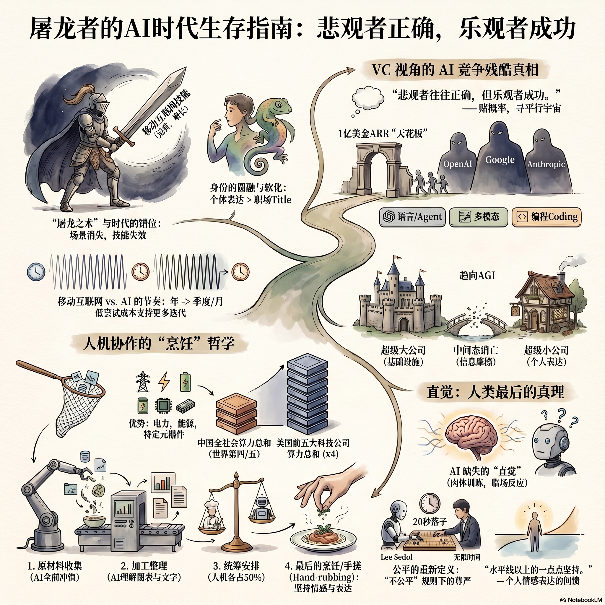 “悲观者正确，乐观者成功”，和好友亚婷聊聊AI行业的种种 — 屠龙之术