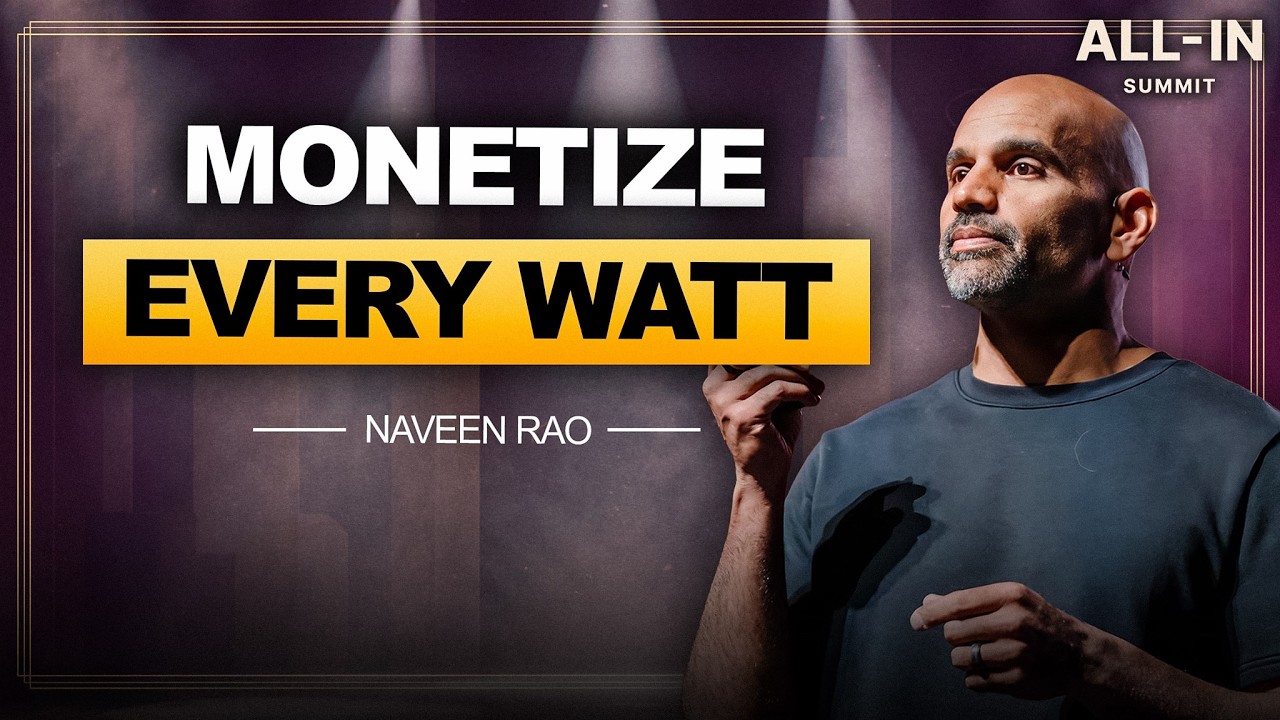 Naveen Rao: 4D Computing, AI's Energy Wall & Beating Biology — All-In Podcast
