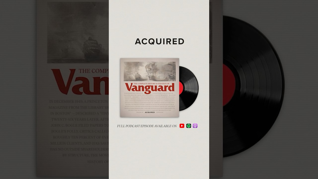 Our episode on Vanguard is now live! — Acquired