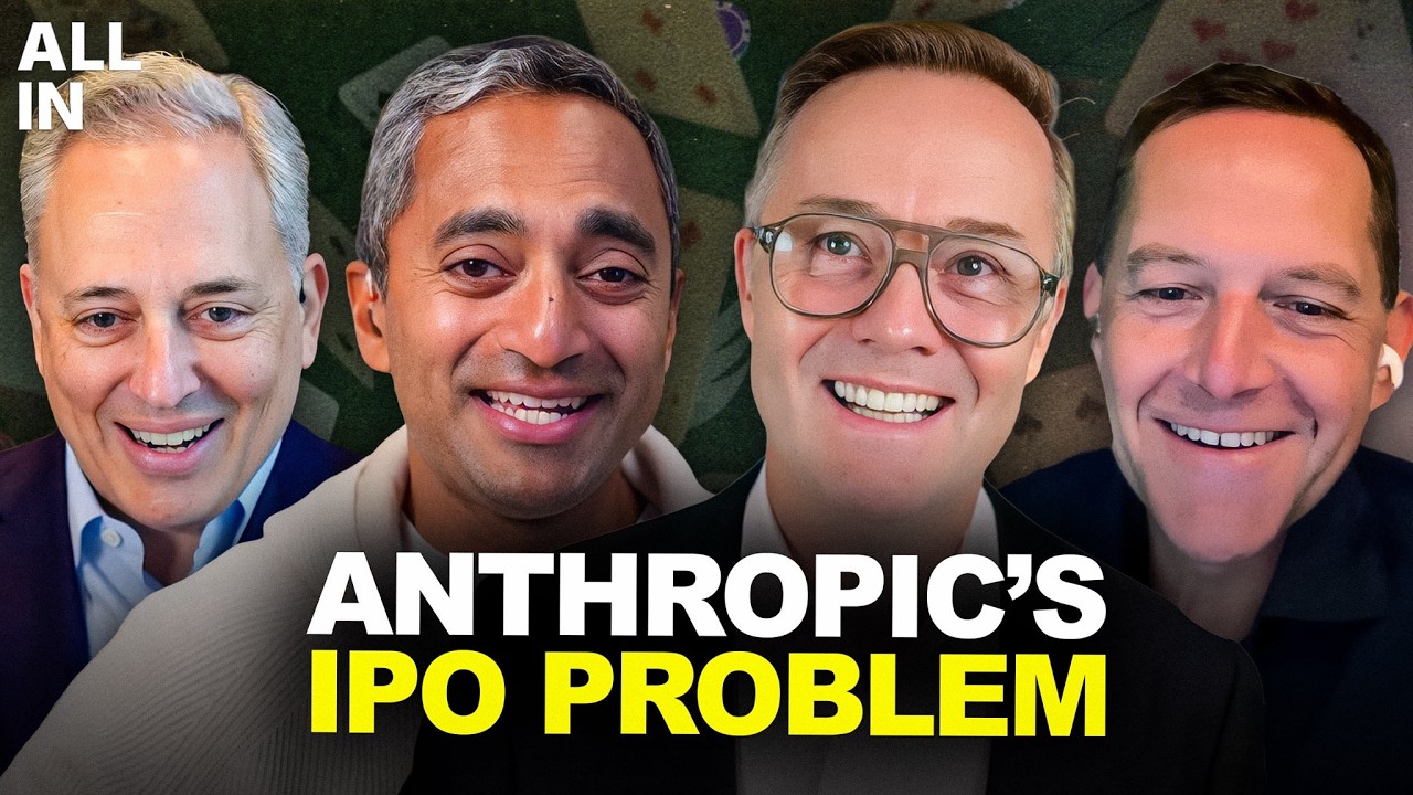 Anthropic IPO at Risk, Meta’s Muse Pop, Token Prices Fall, Open Source Gains Share, Alignment Fails — All-In Podcast