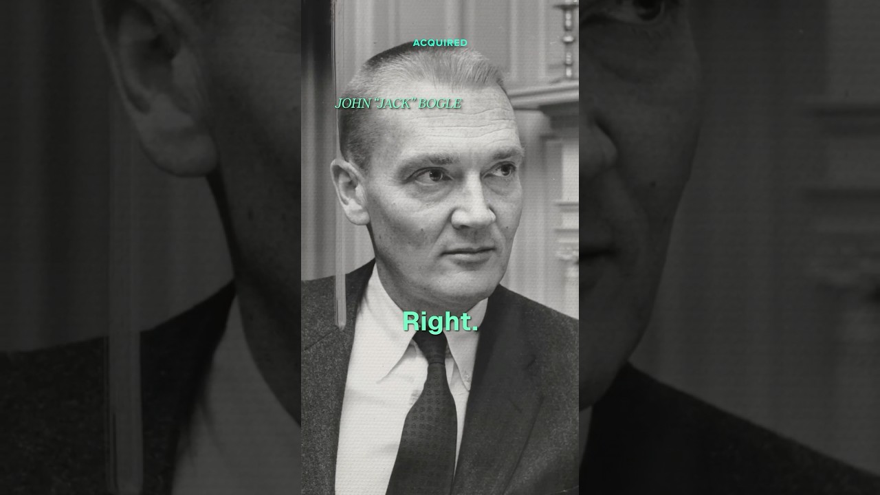 Vanguard forced out Saint Jack Bogle in 1999 — Acquired