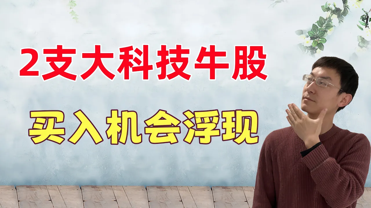 2支大科技牛股！买入机会浮现 — 老李玩钱