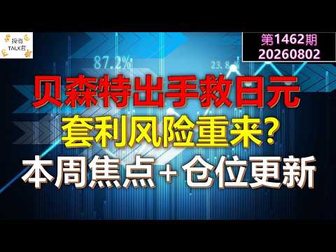 ✨【Investment TALK Episode 1462】Bessent Intervenes to Save the Yen: Is the Carry Trade Risk Back? ... — 投资TALK君
