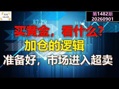 ✨【投资TALK君1482期】买黄金，看什么？加仓的逻辑。准备好，市场进入超卖✨20260901#CPI #nvda #美股 #投资 #英伟达 #ai #特斯拉 — 投资TALK君