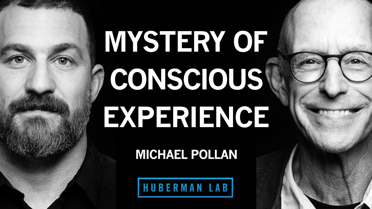 What Humans, Animals and Plants Tell Us About Consciousness | Michael Pollan — Andrew Huberman