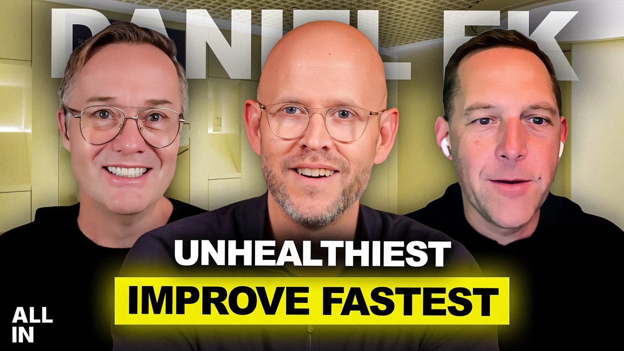 Daniel Ek: Life After Spotify, Broken Healthcare Incentives, Catching Disease Early & AI's Potential — All-In Podcast