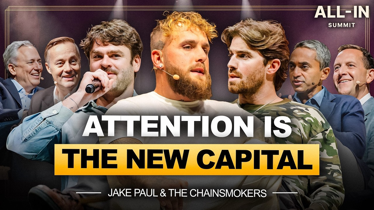 Jake Paul & The Chainsmokers: Turning Fame into Funds, Jake Enters Politics? & Venture Bubble Signs — All-In Podcast