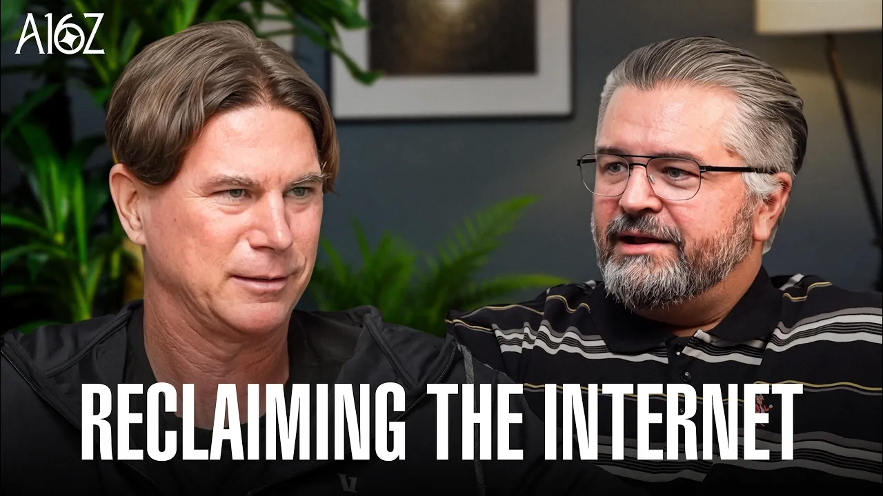 Why One Internet Pioneer Thinks the Original Model Broke — a16z
