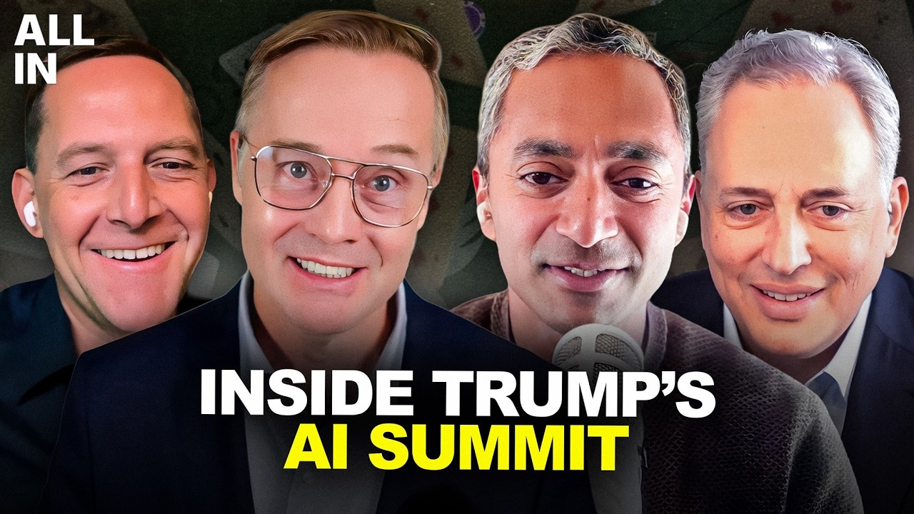 Trump’s Super Intelligence Summit, AI Safety Accord, GDP Beats, Midterm Predictions — All-In Podcast